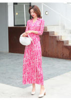 Vestido de noche Vintage para mujer, traje largo ajustado, estampado Y2K, informal, para fiesta y playa, Verano - details 131