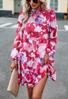 Vestido midi casual estilo coreano de moda 2025 para mujer con manga larga - details 8