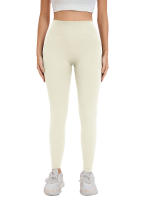 Leggings Deportivos de Hilo Sin Costuras de Alta Cintura Pantalones de Yoga para Mujeres con Bolsillo - details 10