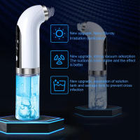 Eliminador de espinillas, aspirador de poros recargable por USB, limpiador de poros de ciclo de agua - details 4