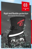 Guantes de Motocicleta para Invierno Cálidos, A Prueba de Viento, Pantalla Táctil, Antideslizantes, Talla M-XXL - details 5