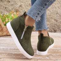 Zapatos informales de cabeza redonda para mujer, Calzado cómodo de fondo plano, a la moda, primavera y otoño, novedad - details 4