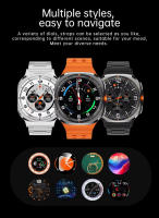 2025 Nuevo reloj BW ultra 4G Smartwatch 32GB de memoria Conexión WIFI Tarjeta SIM 200W Cámara giratoria extraíble Posicionamiento GPS Detección de frecuencia cardíaca AMOLED Smartwatch para Android Samsung - details 8