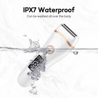 Afeitadora Eléctrica Recargable Herramienta de Eliminación de Vello para Mujeres Impermeable IPX7 - details 2
