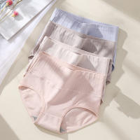 Bragas de Algodón Puro para Mujer de Cintura Alta Estilo Plus Size 5XL Ropa Interior Sexy Transpirable Cuidado de Tela Lavado a Mano Instructions Normales Producto Dangerous Goods - details 5