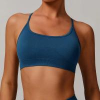 Sujetador deportivo sin costuras con espalda cruzada, agradable al tacto y de alta calidad para mujer - details 5