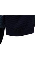 POLO de negocios de punto a rayas para hombre, camisetas casuales de manga corta de alta calidad, camisetas cruzadas - details 10