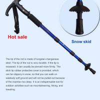 Bastones De Trekking Ultraligeros Ajustables Portátiles, Antichoque Plegable, Adecuados Para Hombres Y Mujeres - details 1