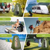 Tienda ducha camping al aire libre privacidad vestidor Automático - details 5