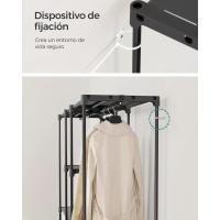 TelaMarco Metal182 x 43 x 182 cmNegro Tinta RYG037B02 - details 5