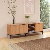 Mueble TV 3 Puertas, 160 cm (Ancho) 40 cm (Profundidad) 55 cm (Altura) - details 2