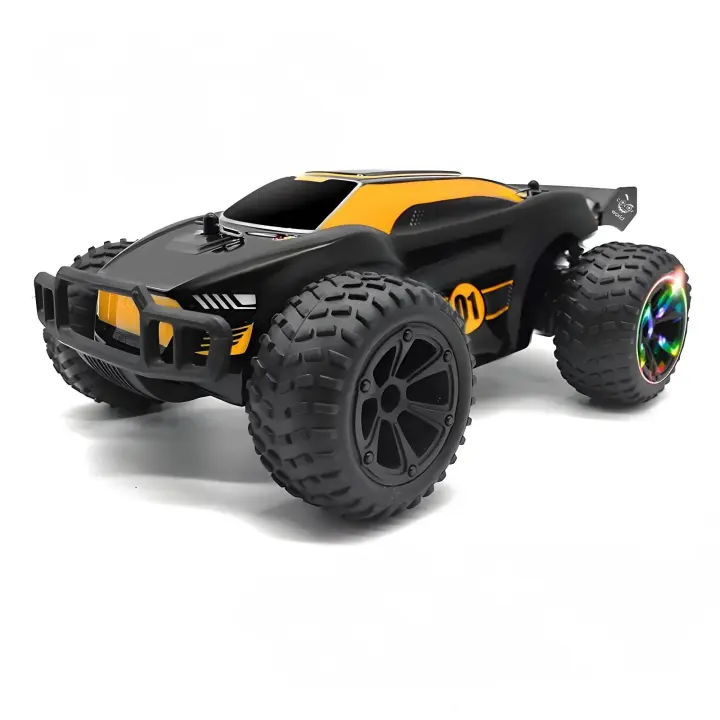 Nueva alta velocidad de control remoto drift coche de los niños fuera de la carretera modelo de coche juguetes de los niños de control remoto inalámbrico, la carga de 15 km/h drift stunt coche de alta velocidad fuera de la carretera del coche - 1