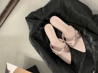Sandalias Planas de Moda para Mujeres Punta Abierta, Tacón Fino, Altas y Estilizadas - details 3