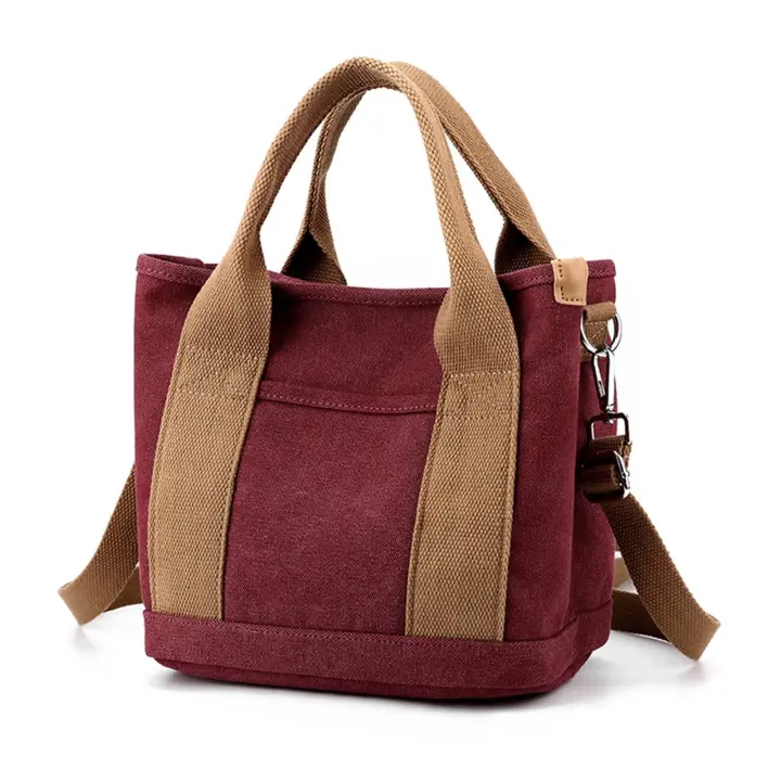 Bolsos Bandolera Para Mujer,Bolso de Hombro pequeño, Mano de lona - 1