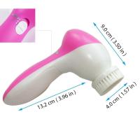 Cepillo eléctrico 5 en 1 para limpieza Facial profunda, Kit de cuidado de la piel para Spa, limpiador de poros y cuerpo, herramienta masajeadora de belleza - details 1
