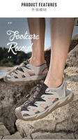Sandalias de cuero de vaca de verano Tamaño grande para hombres Estilo casual de playa - details 13