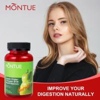 Montue Vinagre de sidra de manzana B12 multivitamínico, vitaminas gomosas ACV, suplemento vegetariano para mujeres y hombres, sin OGM, apoya la energía normal - details 3