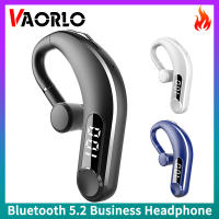 Auriculares inalámbricos con Bluetooth 5,2, dispositivo de audio giratorio de 180 °, con cancelación de ruido, pantalla LED, modo de espera largo, con micrófono, para música, para todos los teléfonos inteligentes - details 0