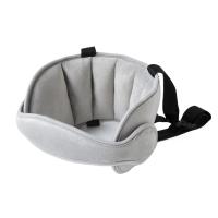Asiento de coche para bebé Soporte de cabeza ajustable Cinturón de seguridad Almohadas de viaje - details 0