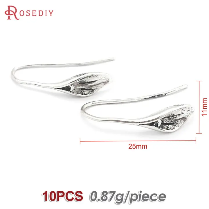 Ganchos de Pendientes de Estrella de Bronce de Alta Calidad Diy Joyería Hazte Tú Samex 18K Oro Color Brass Accesorios de Collar y Pendientes para Mujeres - 1