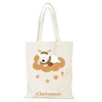 Bolso bonito, regalo de Año Nuevo, bolso de mano de Anime de dibujos animados, bolsos de lona de Feliz Navidad, bolso de mano para mujer, bolsas de tela, bolso De compras Eco Lady - details 9