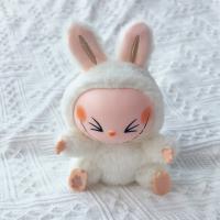 Bubble materab Heart Macaron peluche Doll Rabb sentado en la segunda generación - details 1