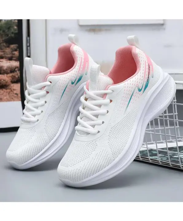Zapatos deportivos transpirables y cómodos de PU suave para mujer, venta directa de fábrica, primavera 2025 - 1