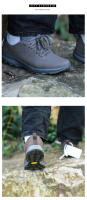 Zapatos Casuales para Hombres de Cuero Completo Impermeable Comodidad de Primera Capa Mate para Uso al Aire Libre - details 6