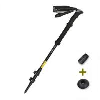 Bastón de trekking Longitud ajustable 62-135 cm Aleación de resistencia Accesorio de senderismo de madera - details 2