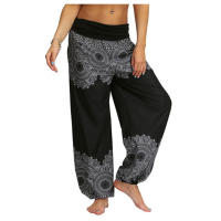 Pantalón suelto bohemio de moda - details 3