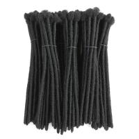 Extensiones de trenzas de pelo sintético para hombres Afro, 1 Uds., rastas hechas a mano, peluca Reggae negra, trenzas rizadas a granel, cabello trenzado de ganchillo - details 17
