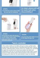 Removedor de espinillas, aspiradora de poros, limpiador facial eléctrico, eliminación de cabeza de acné y espinillas, recargable por USB, ciclo de agua, eliminación de puntos negros - details 17