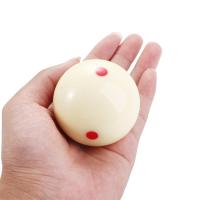 Para jugadores, piscina estándar, rojo, 6 puntos, 57,2mm, práctica, taco de billar, pelota de billar, pelota de taco de entrenamiento - details 4