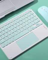 Teclado táctil inalámbrico recargable, 10 pulgadas, portátil, para iPad, tableta, teléfono, PC, magnético, Bluetooth, con ratón - details 5