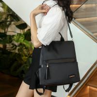 Mochila informal de nailon resistente al agua para mujer, bolsos de hombro de viaje de gran capacidad, mochila antirrobo de marca a la moda para mujer - details 11