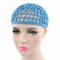 Gorros de Noche de Malla Transpirable Largos de Estilo Candy Color para Mujeres Bandana de Moda - details 0