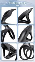 Leten Anillo Vibrador Vibrador Estimulador de Clítoris Retraso de Ejaculación Juguete Sexual para Adultos para Hombres o Parejas - details 4