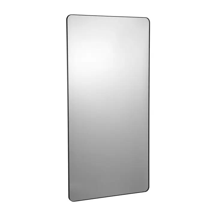 SucceBuy Espejo de maquillaje montado en la pared, 36" x 72", 0,15" de espesor, marco de aleación de aluminio, película a prueba de explosiones - 1