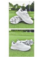 Zapatos de Golf Impermeables Cómodos para Hombres y Mujeres Pisa Firme, Antideslizante, Zapatillas de Moda para Exteriores - details 7