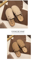 Nuevas sandalias versátiles de estilo retro para hombre y mujer con suela gruesa de corcho, tipo bolso, para parejas, pantuflas de una sola pieza. - details 13