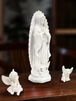 Estatua de la Virgen de Guadalupe Adorno Religioso de Resina para Decoración del Hogar - details 1