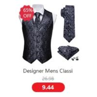 Chaleco S-5xl de 20 colores para hombre, chaleco ajustado de seda lisa, rosa, azul, negro, rojo, morado, blanco y caqui, chaqueta sin mangas Barry Wang - details 28