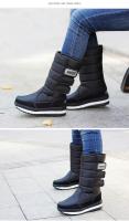 Nuevos zapatos casuales de algodón antideslizantes de terciopelo de invierno para hombres y mujeres - details 10
