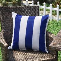 Funda de cojín impermeable colorida para exteriores, funda de almohada duradera a rayas, funda de almohada moderna para jardín - details 9
