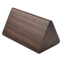 Reloj electrónico Triangular LED de madera, despertador Digital de temperatura y humedad, USB/AAA, Decoración de mesa de dormitorio - details 44