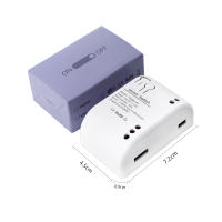 Interruptor inalámbrico con Control remoto inteligente, disyuntor de relé Wifi de 1 canal, 12V, 24V, 7-32V, CA 220V, 85-250V, 2200W, 10A - details 6