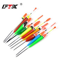 10 Uds. Flotador De Madera De Balsa, Accesorios De Pesca Vertical - details 5