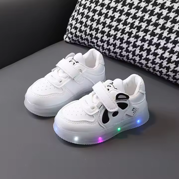 Zapatos con iluminación para niños, zapatos de tablero luminoso para niños - 1