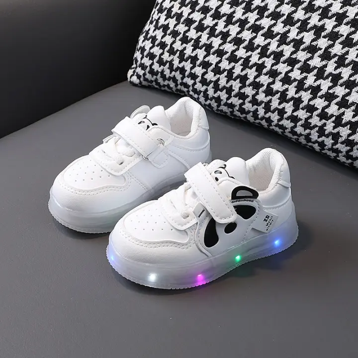 Zapatos con iluminación para niños, zapatos de tablero luminoso para niños - 1