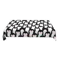 Mantel rectangular de pingüino para fiesta, manteles impermeables para mesa de comedor, decoración del hogar y cocina - details 3